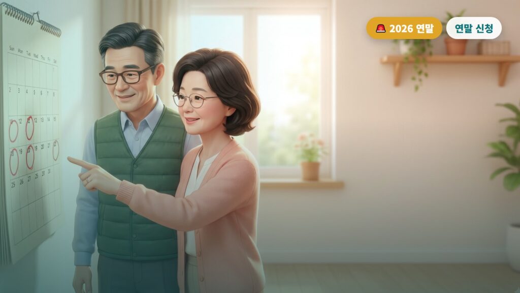 🚨 12월 31일 전 꼭 확인하세요! 놓치면 손해 보는 연말 신청 8가지 (날짜순 정리)